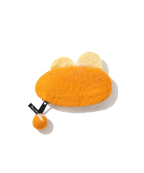Fluke Frog (フロックフロッグ)の「Fluke Frog/フロックフロッグ カエルフェルトコインケース(コインケース・レディース・グリーン/レッド/オレンジ・FREE)」の8枚目の写真
