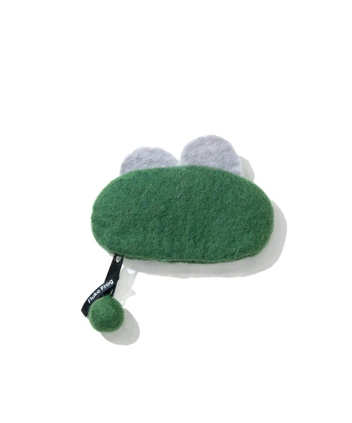 Fluke Frog (フロックフロッグ)の「Fluke Frog/フロックフロッグ カエルフェルトコインケース(コインケース・レディース・グリーン/レッド/オレンジ・FREE)」の12枚目の写真