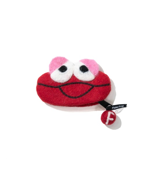 Fluke Frog (フロックフロッグ)の「Fluke Frog/フロックフロッグ カエルフェルトコインケース(コインケース・レディース・グリーン/レッド/オレンジ・FREE)」の13枚目の写真