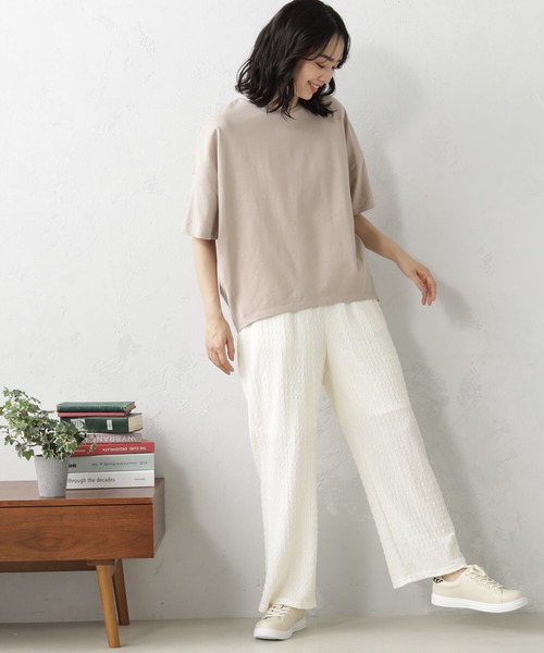 FOUND GOOD（ファウンドグッド）の「シャーリングカットパンツ（その他パンツ・レディース・アイボリー/ブラック/ブラウン系3/グリーン系5/イエロー系5・M/L/S）」の17枚目の写真