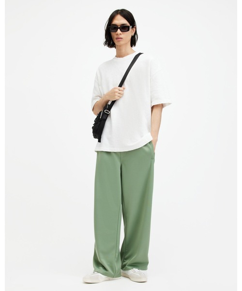 ALLSAINTS（オールセインツ）の「ASPEN OVERSIZED SHORT SLEEVE T-SHIRT | ASPEN オーバーサイズ 半袖 Tシャツ（Tシャツ/カットソー・メンズ・ホワイト系その他・S/M/L/XL/XS）」の3枚目の写真