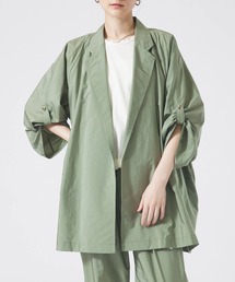 qualite | 【セットアップ対応】撥水マイクロタフタライトジャケット(シャツ/ブラウス)