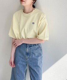 fredy emue | FR刺繍5分袖スウェット(スウェット)