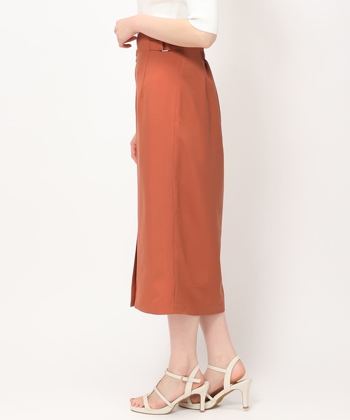MISCH MASCH(ミッシュマッシュ)の「■2024春夏新作■フロントジップタイトスカート/MM427206(スカート・レディース・ブルー/ブラック/ブラウン/オレンジ・S/M)」の5枚目の写真