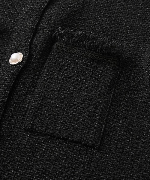 sail(サイル)の「【販売終了】【sail】フリンジベスト 小さいサイズ【低身長・小柄女性向けサイズ】(ベスト・レディース・アイボリー/ブラック・01)」の16枚目の写真