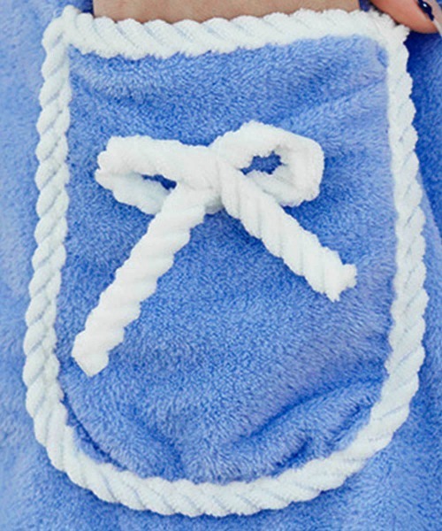 Miniministore（ミニミニストア）の「ラップタオル 大人用 大判シャワーローブ（タオル・レディース・ピンク/ライトグリーン系1/パープル系1/ブルー/ベージュ系1/ピンク系1/ブルー系1/ベージュ/パープル/ミント・FREE）」の15枚目の写真