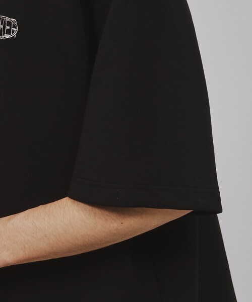 tk.TAKEO KIKUCHI(ティーケータケオキクチ)の「◆配色ハーフジップカットソー(Tシャツ/カットソー・メンズ・ホワイト系5/ブラック系4/ブルー系4・02/03)」の19枚目の写真