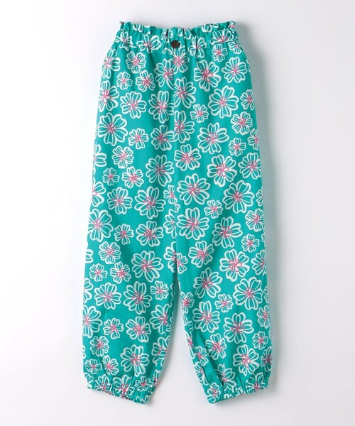 green label relaxing（グリーンレーベルリラクシング）の「フラワープリント アラジンパンツ 100cm-130cm（その他パンツ・キッズ・ブラック/ケリー・110cm/120cm/130cm/100cm）」の9枚目の写真