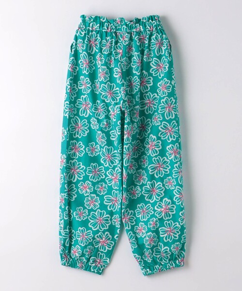 green label relaxing（グリーンレーベルリラクシング）の「フラワープリント アラジンパンツ 100cm-130cm（その他パンツ・キッズ・ブラック/ケリー・110cm/120cm/130cm/100cm）」の10枚目の写真