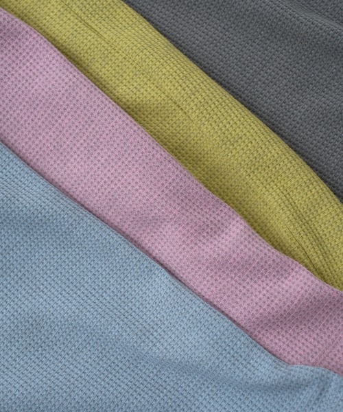 WHIMSIC（ウィムジック）の「【UNISEX】オーバーダイサーマルタンクトップ（タンクトップ・メンズ・チャコールグレー/ピンク/イエロー/ブルー・FREE）」の6枚目の写真