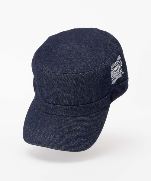 EDWIN（エドウィン）の「EDWIN ジュニア ワーク刺繍キャップ（キャップ・キッズ・ネイビー/ストライプ・フリー）」の2枚目の写真