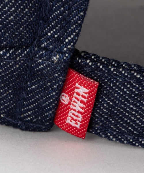 EDWIN（エドウィン）の「EDWIN ジュニア ワーク刺繍キャップ（キャップ・キッズ・ネイビー/ストライプ・フリー）」の5枚目の写真