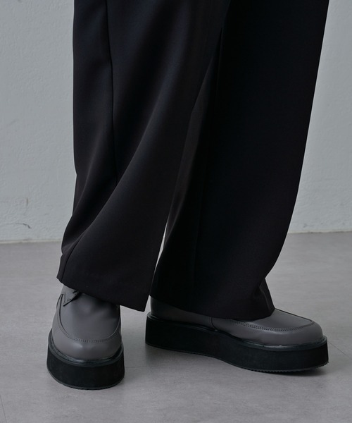 COLONY 2139（コロニートゥーワンスリーナイン）の「ライトオンスシューズ（ドレスシューズ・メンズ・ブラック/グレー・MEDIUM/LARGE）」の7枚目の写真