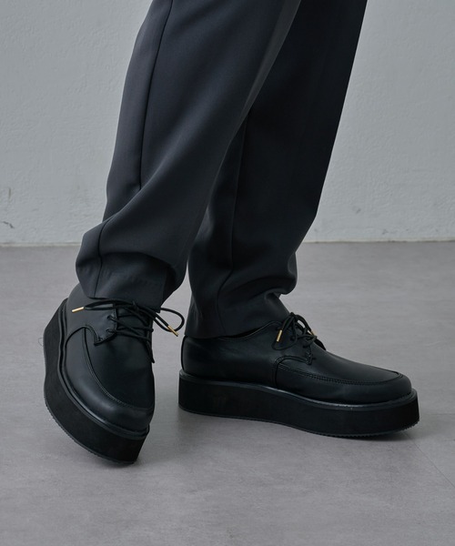COLONY 2139（コロニートゥーワンスリーナイン）の「ライトオンスシューズ（ドレスシューズ・メンズ・ブラック/グレー・MEDIUM/LARGE）」の8枚目の写真