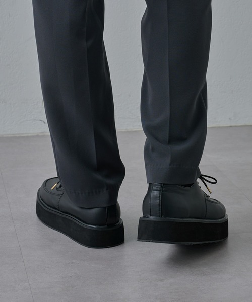 COLONY 2139（コロニートゥーワンスリーナイン）の「ライトオンスシューズ（ドレスシューズ・メンズ・ブラック/グレー・MEDIUM/LARGE）」の11枚目の写真