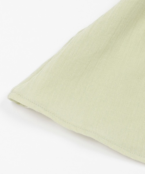 petit main(プティマイン)の「【AJUGA.リンク】オフショルブラウス(キッズサイズ)(シャツ/ブラウス・キッズ・ブルー/ピンク/ライトグリーン・80cm/90cm/110cm/120cm/130cm/100cm)」の17枚目の写真