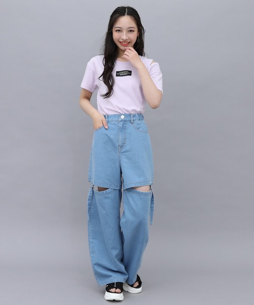 セール】PINKHUNT 2wayデニムロングパンツ 9547K（デニムパンツ
