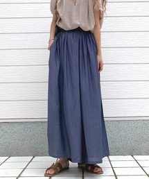 Q | 楊柳ワイドパンツ(その他パンツ)