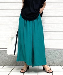 Q | 楊柳ワイドパンツ(その他パンツ)