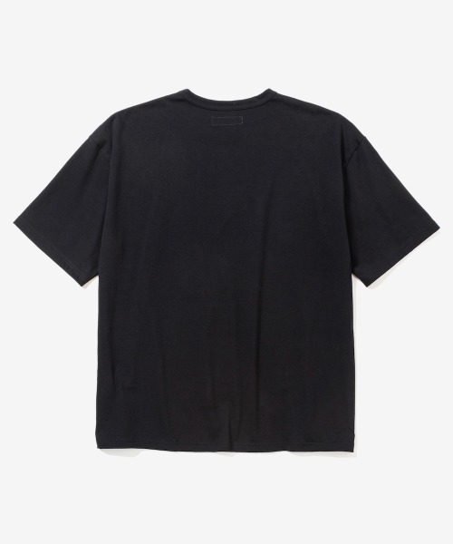 rehacer（レアセル）の「rehacer : Flower Change Stitch CS / フラワーチェンジステッチ カットソー（Tシャツ/カットソー・メンズ・ブラック/ホワイト・LARGE/SMALL/MEDIUM/X-LARGE）」の4枚目の写真