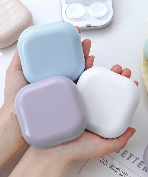 Miniministore(ミニミニストア)の「内鏡付きコンタクトレンズケースセット無地(その他ビューティーグッズ・レディース・ライトブルー/ミント/ラベンダー/ピンク/ホワイト・FREE)」の13枚目の写真