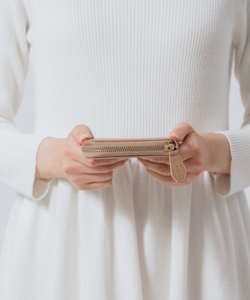 MURA（ムラ）の「牛革 スキミング防止 大容量 通帳ケース（パスポートケース・レディース・ピンク/ブラック/グレー/ベージュ/グリーン・FREE）」の12枚目の写真