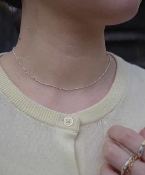 TEN.(テン)の「SILVER925 フィガロチェーンネックレス 38cm(ネックレス・レディース・シルバー・FREE)」の11枚目の写真