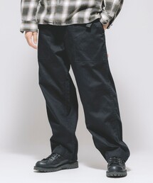 HINSON | HINSON/ヒンソン ワイドテーパードシルエット  ウェービングベルト ベイカーツイルパンツ/クライミングパンツ/ツイルパンツ/ワイドシルエット/ベイカーパンツ(カーゴパンツ)