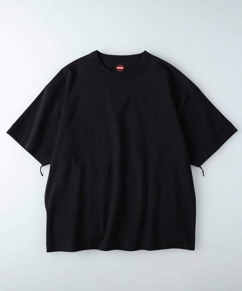 ロゴ ニットTシャツ 半袖 クルーネック ゆったり カジュアル セール】【Healthknit】クルーネック半袖Tシャツ（Tシャツ