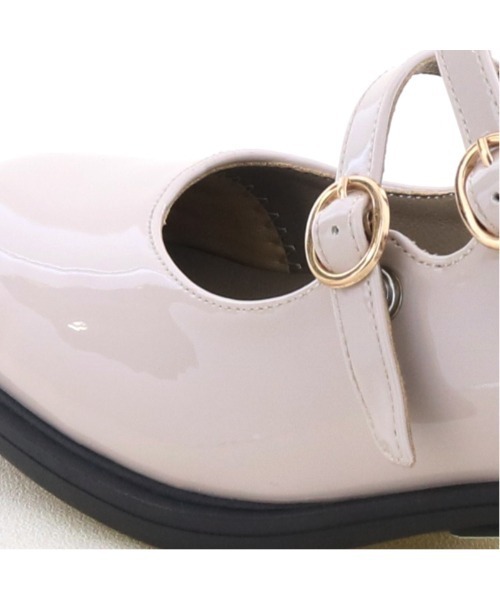 byあしながおじさん（バイアシナガオジサン）の「晴雨兼用│ダブルストラップパンプス　8510123（パンプス・レディース・ブラック/クリアブラック/アイボリー/ワイン/クリアブラウン・25.0cm/24.0cm/23.5cm/23.0cm/22.5cm/22.0cm/24.5cm/22cm/23cm/24cm/25cm）」の13枚目の写真