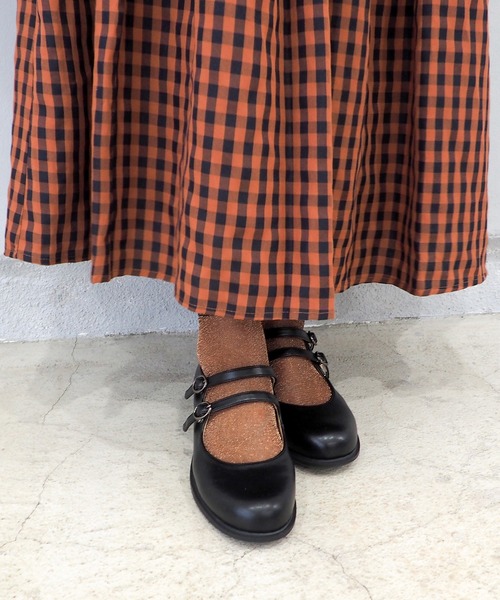 byあしながおじさん（バイアシナガオジサン）の「晴雨兼用│ダブルストラップパンプス　8510123（パンプス・レディース・ブラック/クリアブラック/アイボリー/ワイン/クリアブラウン・25.0cm/24.0cm/23.5cm/23.0cm/22.5cm/22.0cm/24.5cm/22cm/23cm/24cm/25cm）」の17枚目の写真