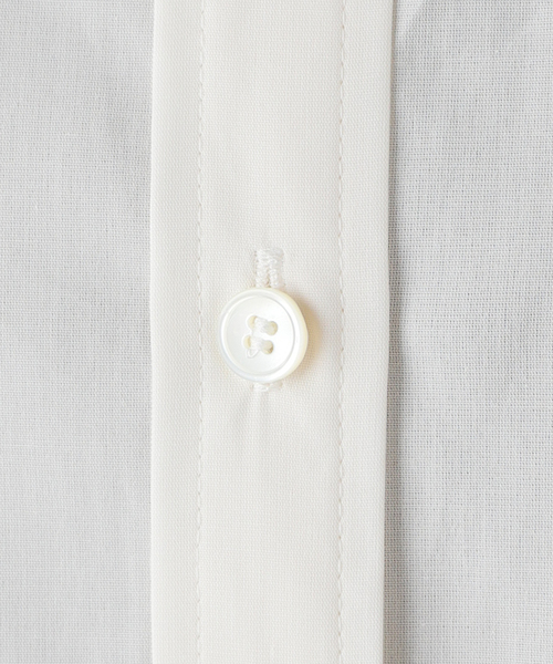 Noble（ノーブル）の「バックオープンレギュラーシャツ（シャツ/ブラウス・レディース・ネイビー/ホワイト・FREE）」の20枚目の写真