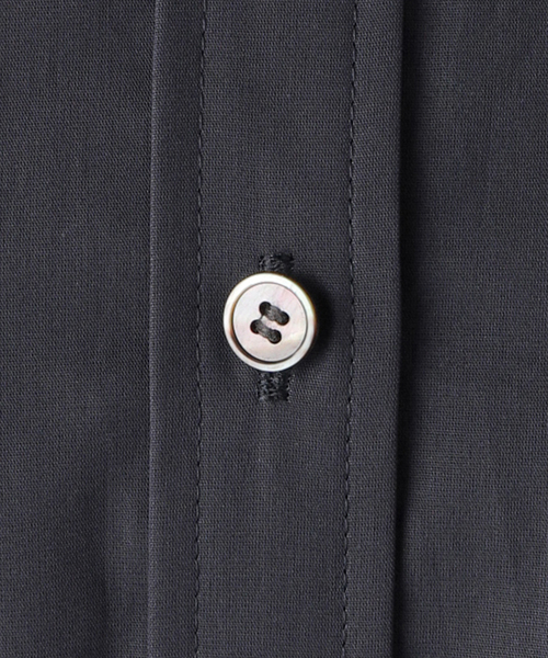 Noble（ノーブル）の「バックオープンレギュラーシャツ（シャツ/ブラウス・レディース・ネイビー/ホワイト・FREE）」の19枚目の写真