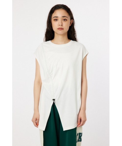 RODEO CROWNS WIDE BOWL（ロデオクラウンズワイドボウル）の「シャーリングタンクトップ（タンクトップ・レディース・ブラック/オフホワイト/ライトイエロー/ブルー・FREE）」の20枚目の写真