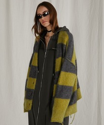 PRANK PROJECT | 【24WINTER PRE ORDER】アルパカボーダーシャギーカーディガン / Alpaca Border Shaggy Cardigan(カーディガン/ボレロ)