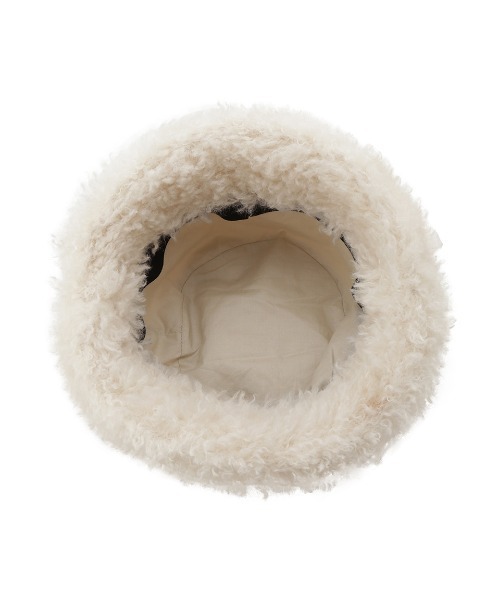 FRAY I.D（フレイアイディー）の「【pierrecardin】ファーバケットハット（ハット・レディース・アイボリー/グレー・FREE）」の8枚目の写真