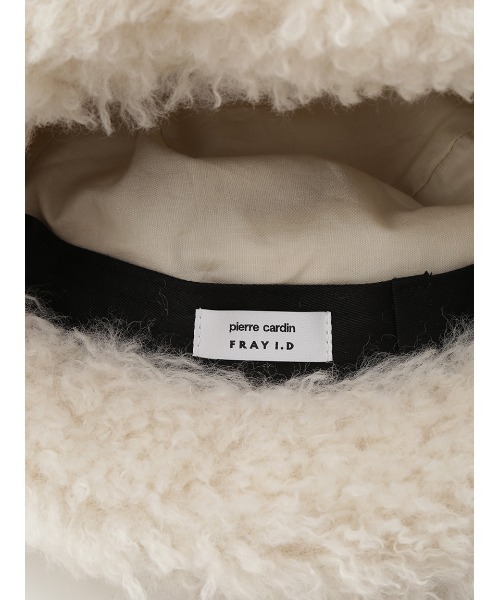 FRAY I.D（フレイアイディー）の「【pierrecardin】ファーバケットハット（ハット・レディース・アイボリー/グレー・FREE）」の9枚目の写真