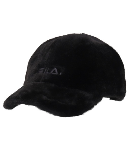 FILA（フィラ）の「FILA/フィラ　FLW FUR 6P CAP（キャップ・レディース・ピンク/ブラック/ホワイト・ONE SIZE）」の2枚目の写真