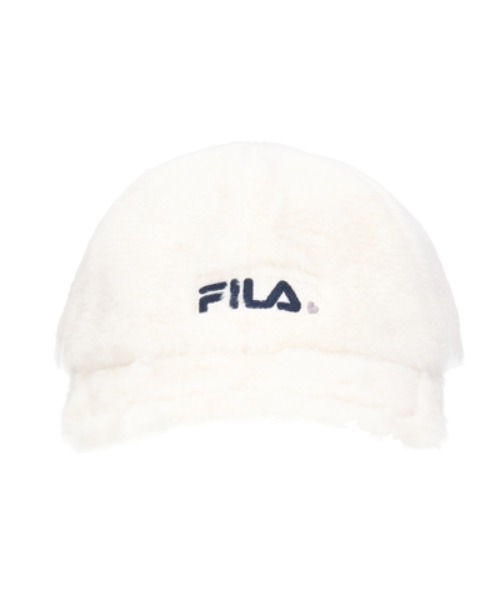 FILA（フィラ）の「FILA/フィラ　FLW FUR 6P CAP（キャップ・レディース・ピンク/ブラック/ホワイト・ONE SIZE）」の4枚目の写真