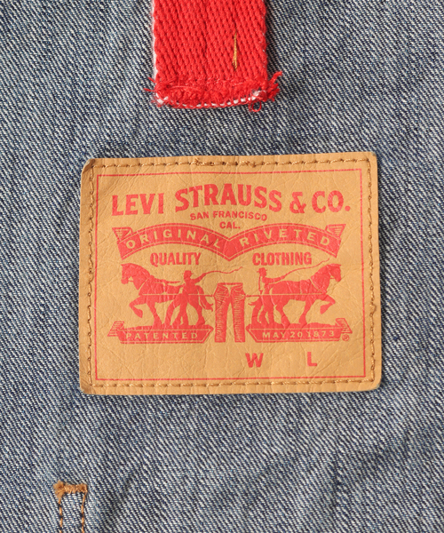 Levi's（リーバイス）の「LEVI’S(R)/リーバイス(R) 別注 デニムトートバッグ（トートバッグ・メンズ・ネイビー・FREE）」の5枚目の写真