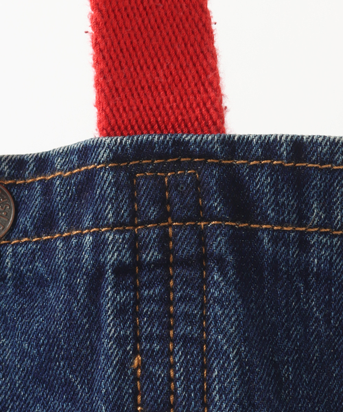 Levi's（リーバイス）の「LEVI’S(R)/リーバイス(R) 別注 デニムトートバッグ（トートバッグ・メンズ・ネイビー・FREE）」の3枚目の写真