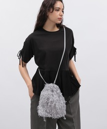 LAKOLE | フェザー巾着ショルダーバッグ / 132245(ショルダーバッグ)