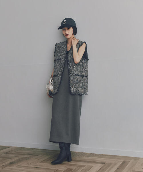 N.（N. Natural Beauty Basic）（エヌエヌナチュラルビューティーベーシック）の「◆ロゴキャップ（キャップ・レディース・ベージュ/グレー系その他・ﾌﾘ-）」の9枚目の写真