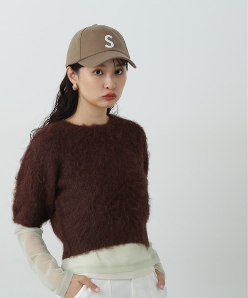 N.（N. Natural Beauty Basic）（エヌエヌナチュラルビューティーベーシック）の「◆ロゴキャップ（キャップ・レディース・ベージュ/グレー系その他・ﾌﾘ-）」の5枚目の写真