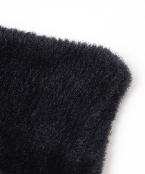 repipi armario（レピピ アルマリオ）の「シャギーネコミミワッチ（ニットキャップ/ビーニー・キッズ・ホワイト/グレー/ブラック・FREE）」の10枚目の写真