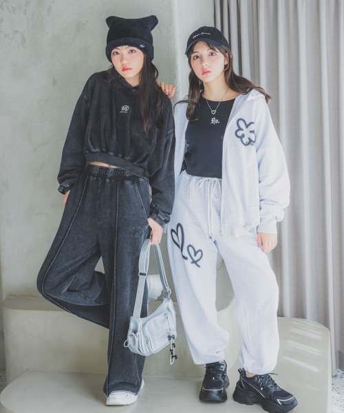 EDIT. FOR LULU アルパカMIXシャギーニットキャップ　ネイビー アルパカMIXシャギーニットキャップ（ニットキャップ・ビーニー