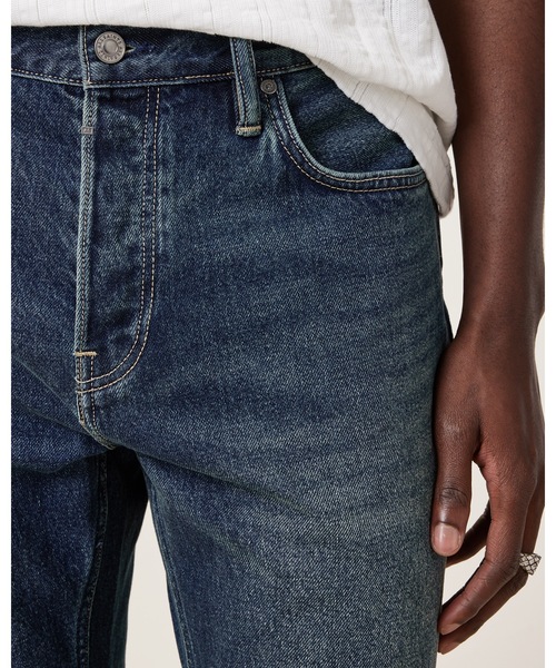 ALLSAINTS（オールセインツ）の「REID STRAIGHT FIT DENIM JEANS | REID ストレート フィット デニム ジーンズ（デニムパンツ・メンズ・インディゴブルー・28/30/32/30/30/30）」の16枚目の写真
