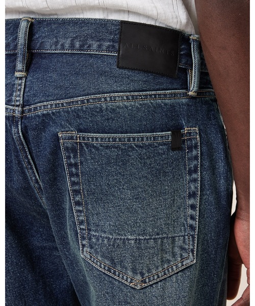 ALLSAINTS（オールセインツ）の「REID STRAIGHT FIT DENIM JEANS | REID ストレート フィット デニム ジーンズ（デニムパンツ・メンズ・インディゴブルー・28/30/32/30/30/30）」の18枚目の写真