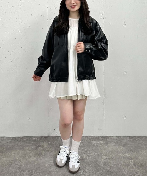 archives（アルシーヴ）の「ドロストウェストシアーチュニック（シャツ/ブラウス・レディース・グレー/オフホワイト/ブラック・MEDIUM）」の9枚目の写真