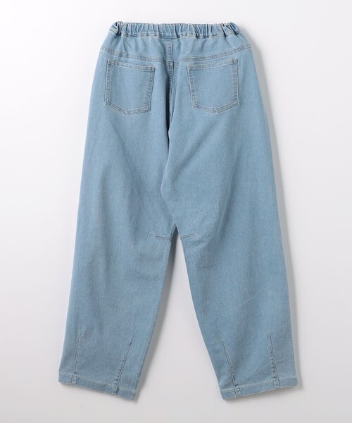 green label relaxing（グリーンレーベルリラクシング）の「TJ デニム カーブパンツ / キッズ  140cm-160cm - ストレッチ -（デニムパンツ・キッズ・ライトブルー/コバルトブルー/ブラック・140cm/160cm/150cm）」の19枚目の写真